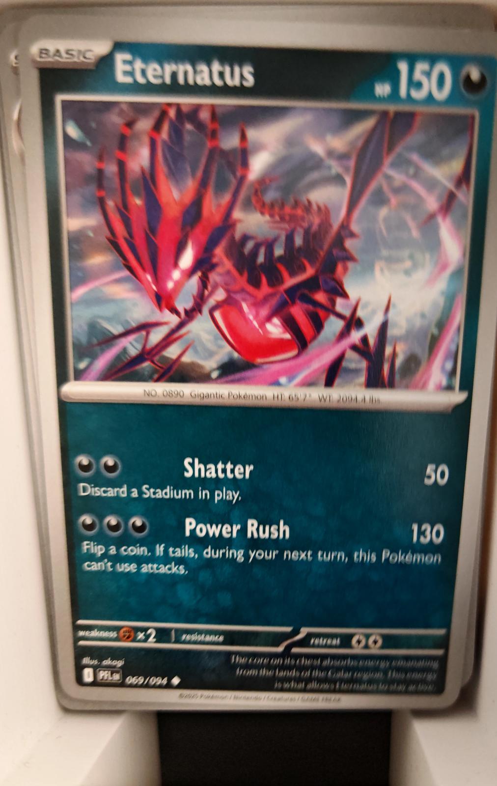 Eternatus - 069/094 - - PHANTASMAL FLAMES - Pokemon - Uncommon | AA27-85
