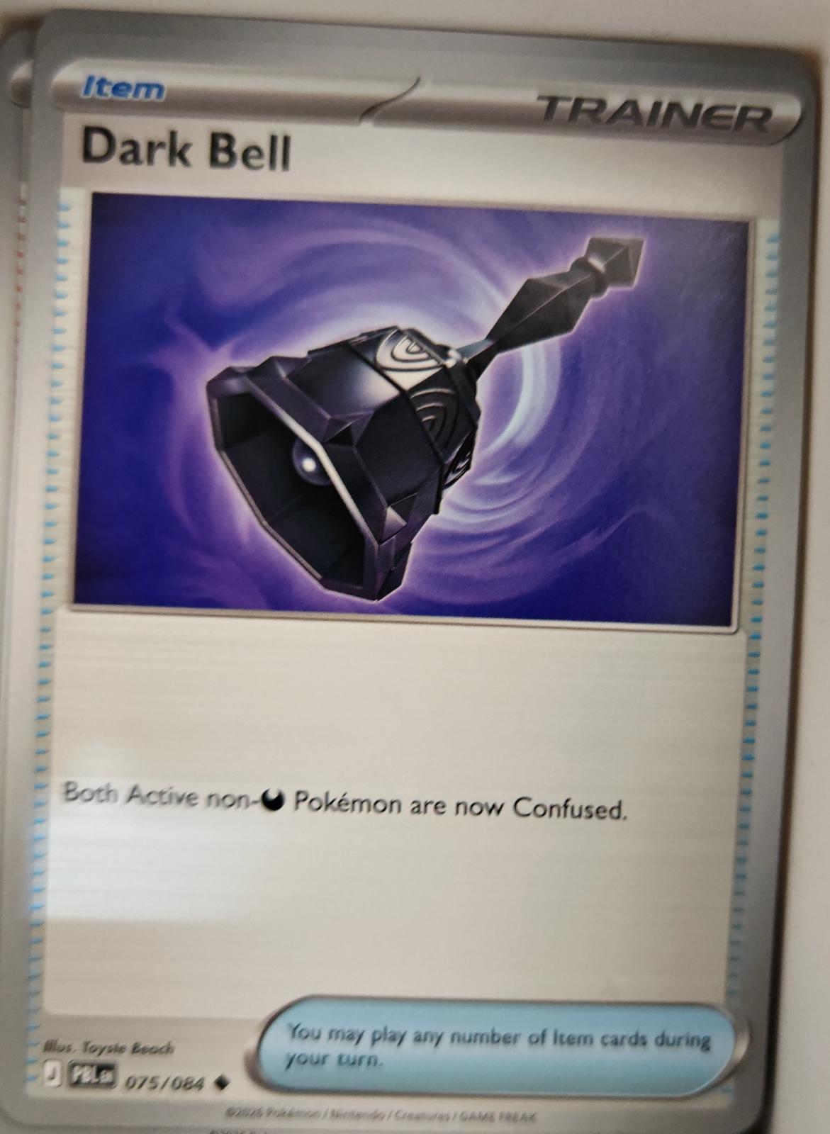 Dark Bell - 075/084 - - PITCH BLACK - Pokemon - Uncommon | AA15-96