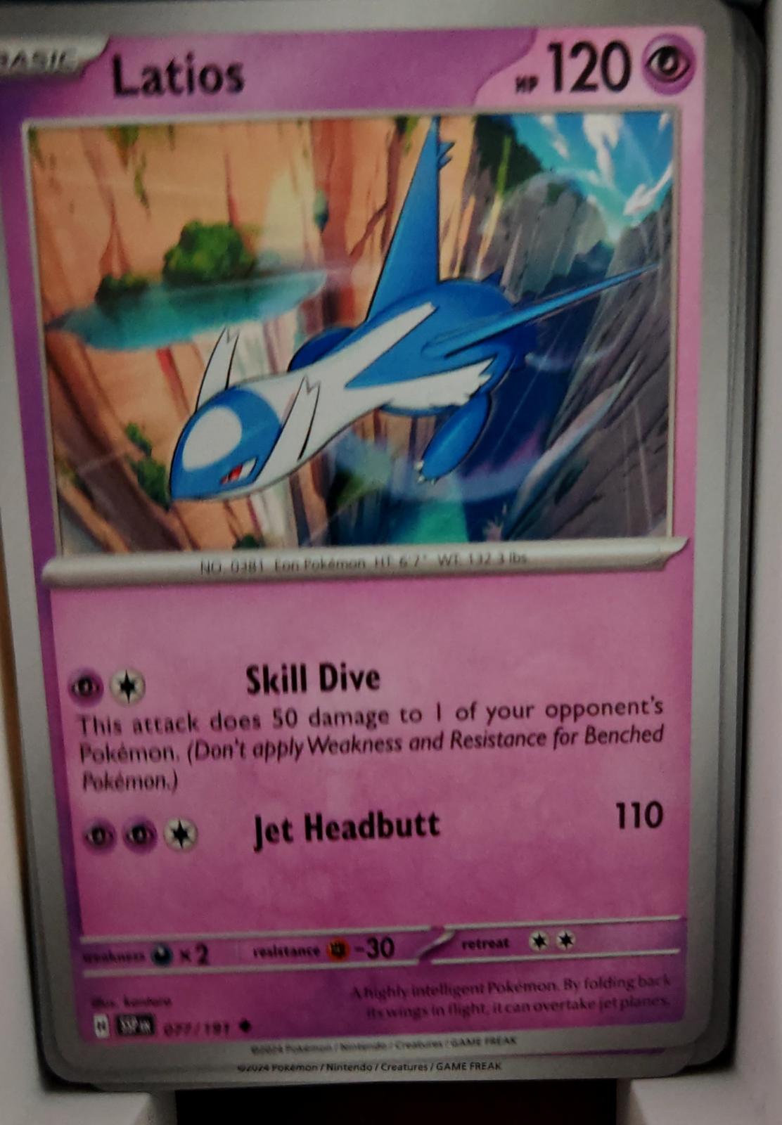 Latios - 077/191 - - SURGING SPARKS - Pokemon - Uncommon | AA46-38
