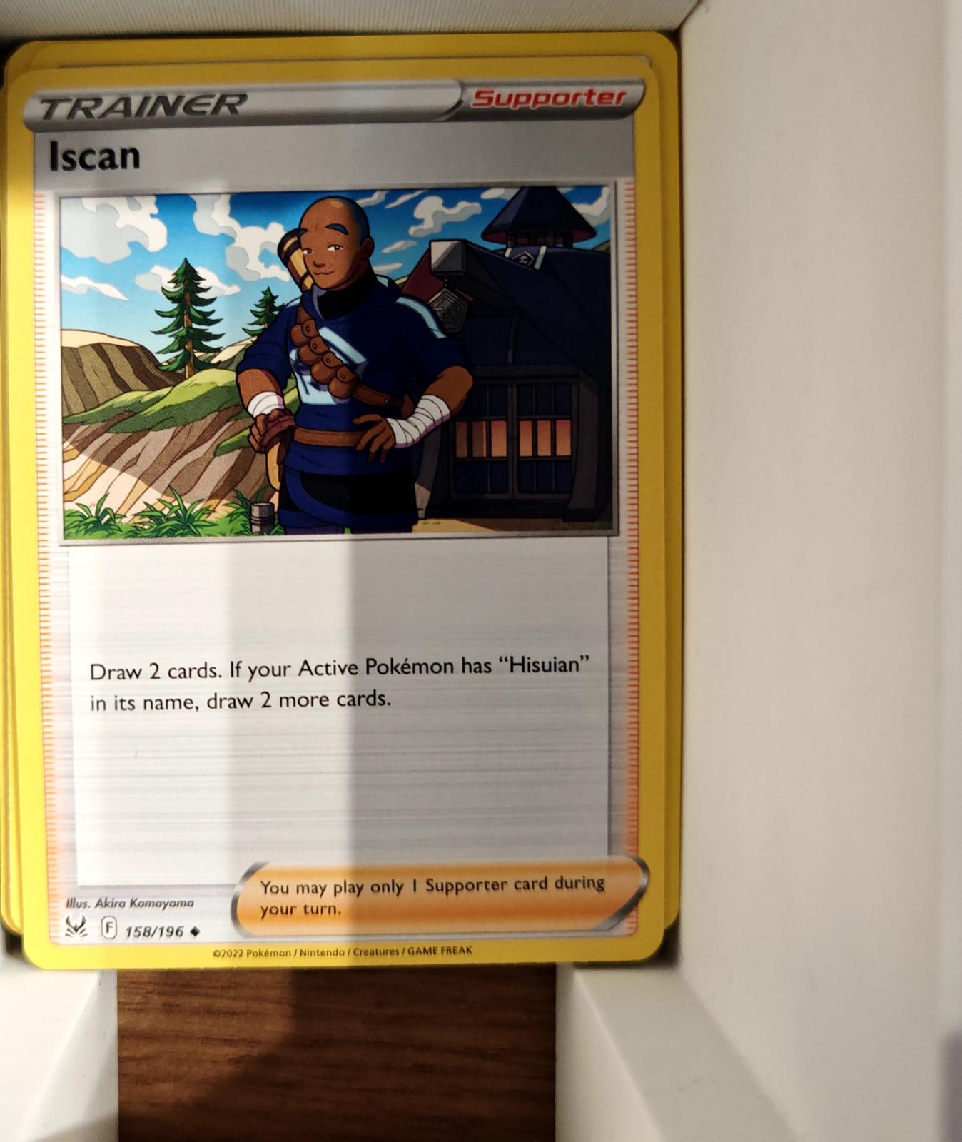 Iscan - 158/196 - - LOST ORIGIN - Pokemon - Uncommon | AA70-32
