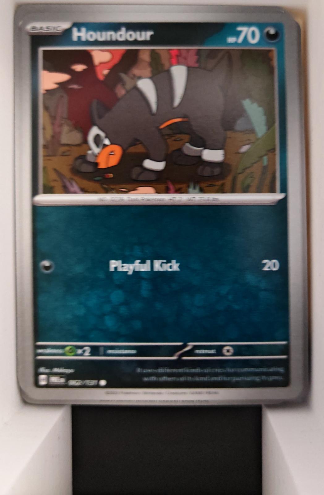 Houndour - 062/131 - - PRISMATIC EVOLUTIONS - Pokemon - Common | AA27-29