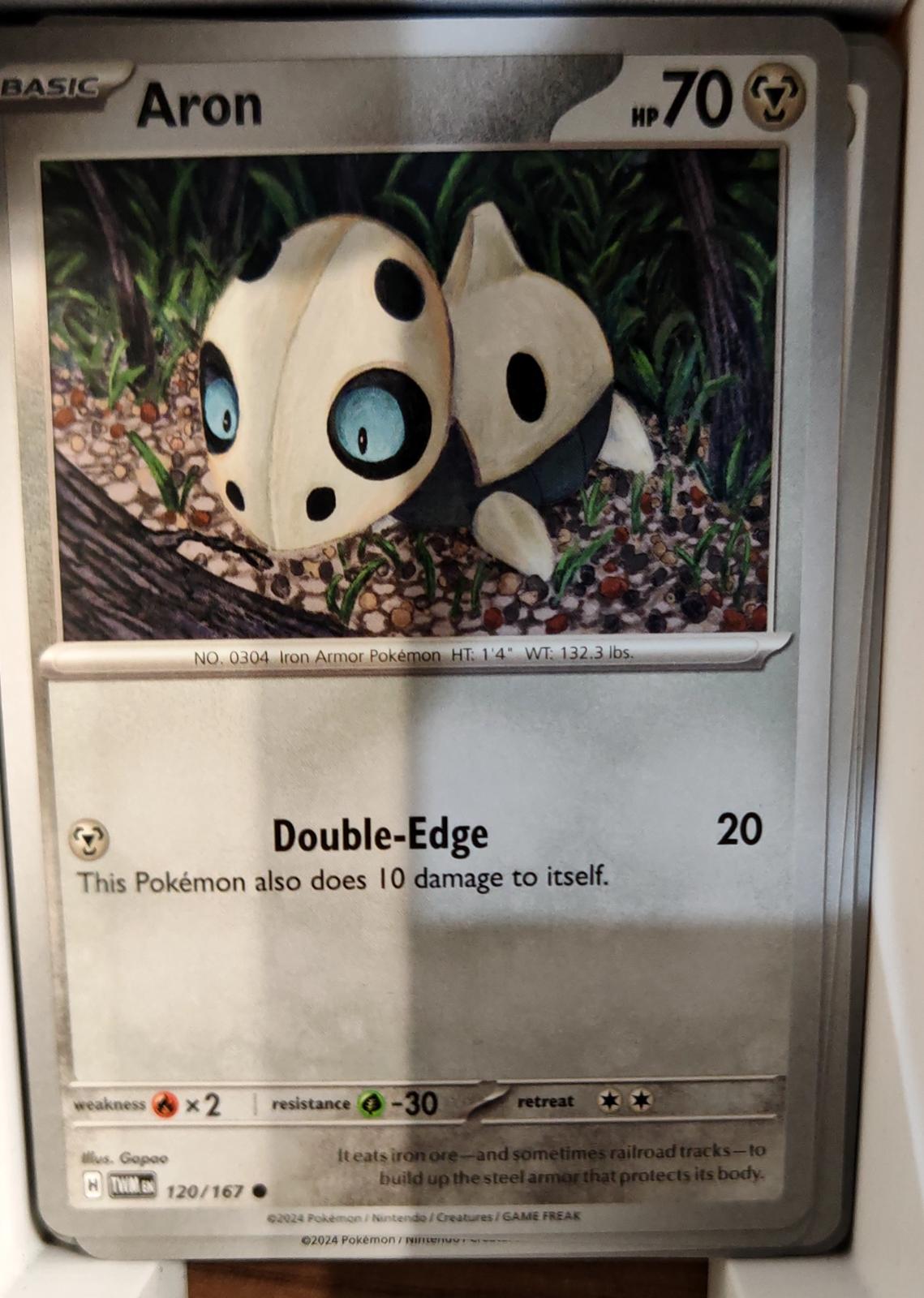 Aron - 120/167 - - TWILIGHT MASQUERADE - Pokemon - Common | AA76-41