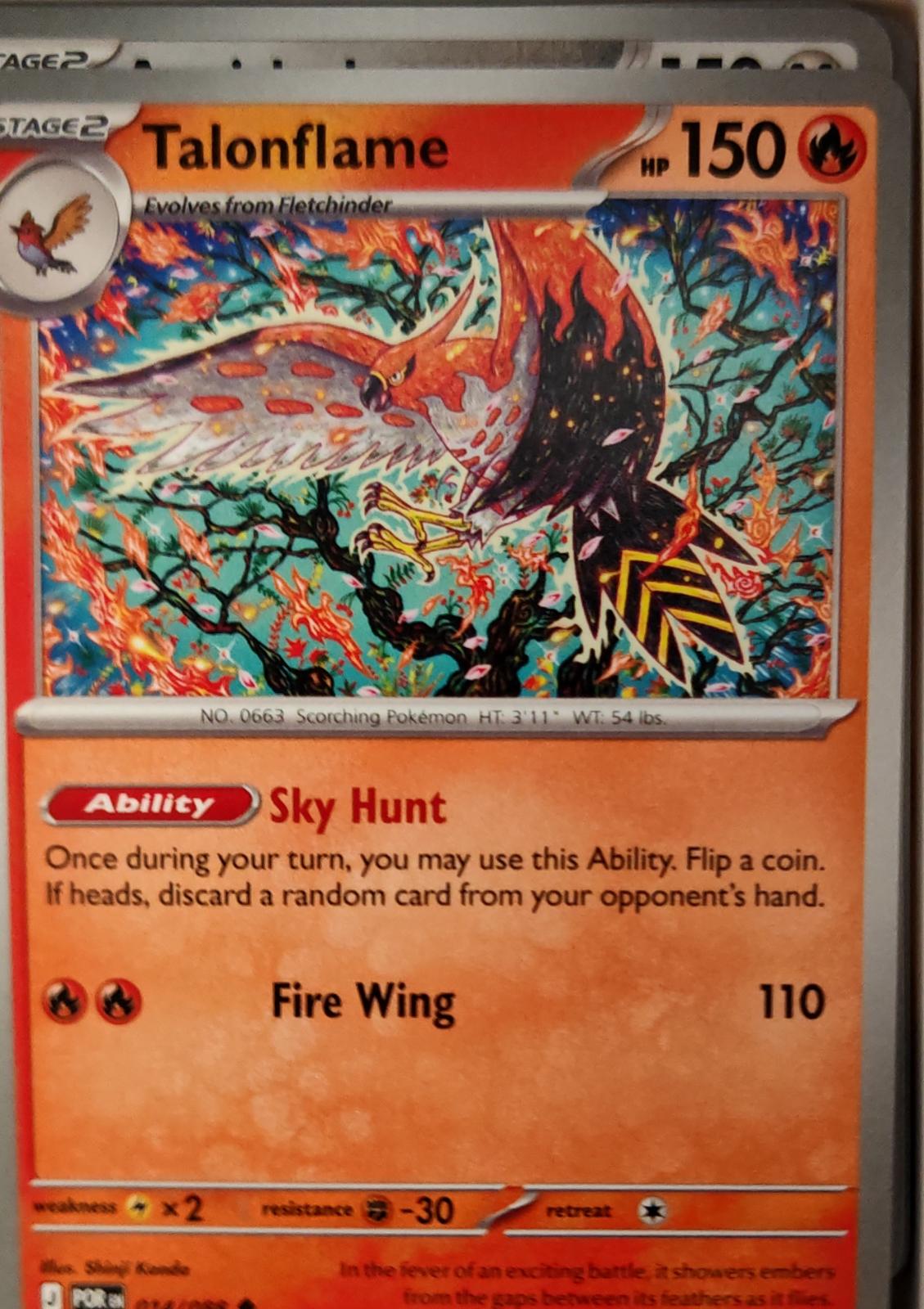 Talonflame - 014/088 - - PERFECT ORDER - Pokemon - Uncommon | AA11-50