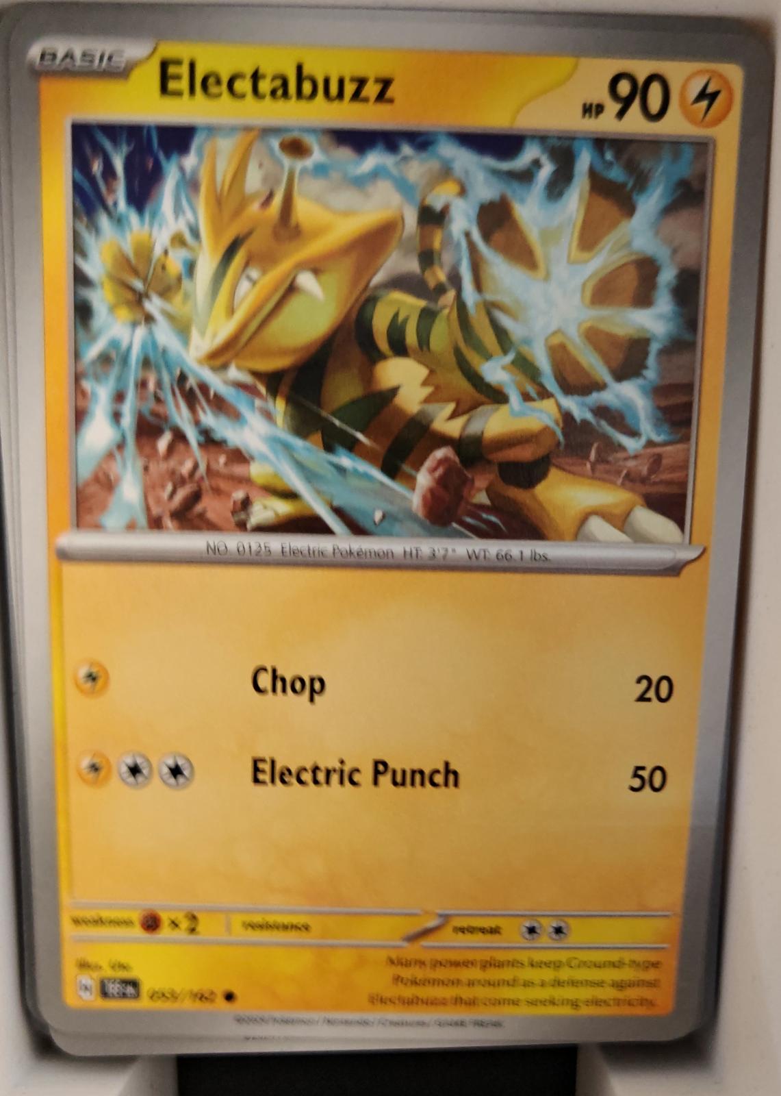 Electabuzz - 053/162 - - TEMPORAL FORCES - Pokemon - Common | AA24-65