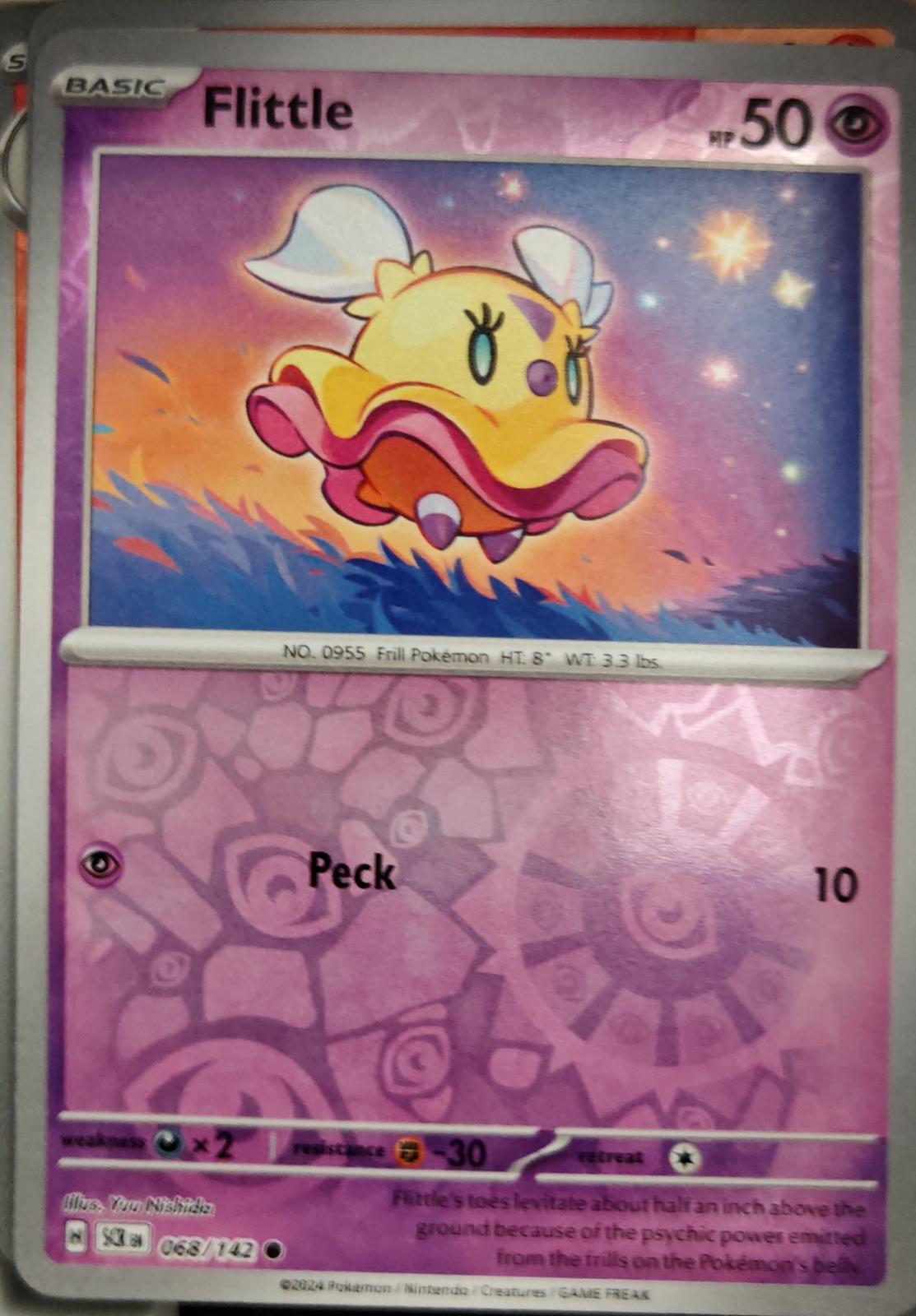 Flittle - 68/142 - Reverse Holo - STELLAR CROWN - Pokemon - Common | AA04-46