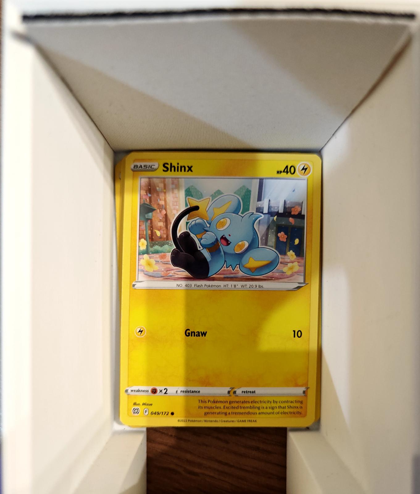 Shinx - 049/172 - - BRILLIANT STARS - Pokemon - Common | AA73-8