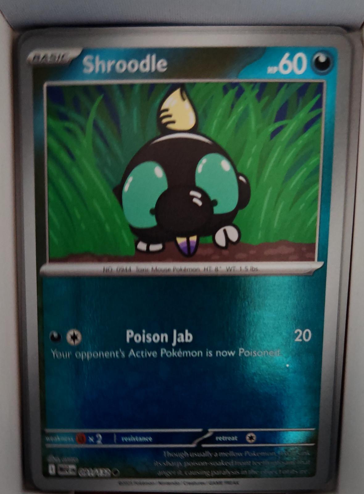 Shroodle - 091/132 - Reverse Holo - MEGA EVOLUTION - Pokemon - Common | AA55-14