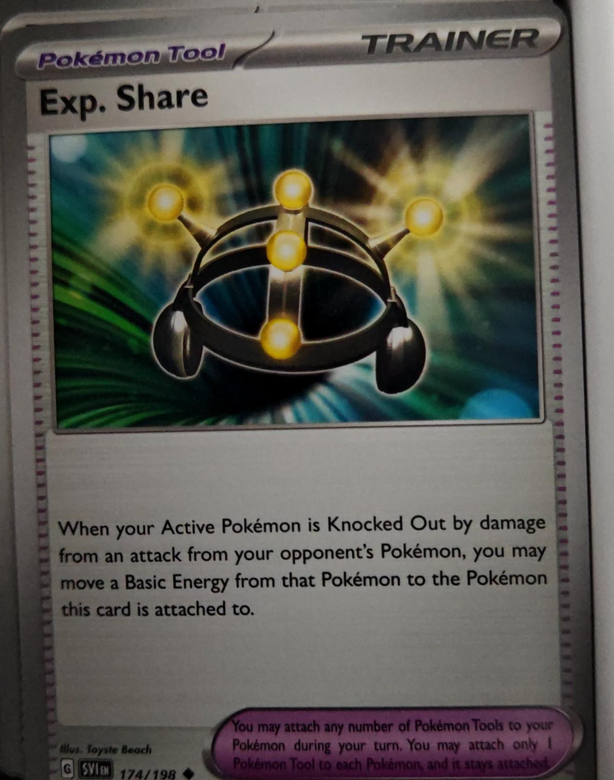 Exp. Share - 174/198 - - SCARLET & VIOLET - Pokemon - Uncommon | AA44-64
