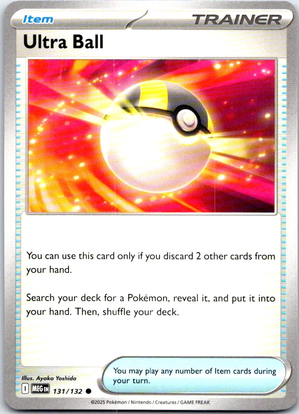Ultra Ball - 131/132 - - MEGA EVOLUTION - Pokemon - Common | AC22-1
