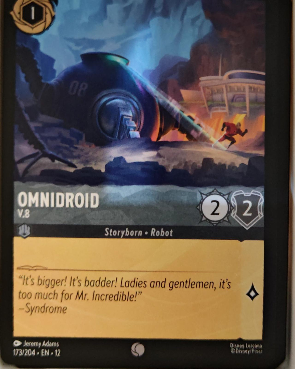 Omnidroid - V.8 - 173/204 - - WILDS UNKNOWN - Lorcana - Common | LAA02-16