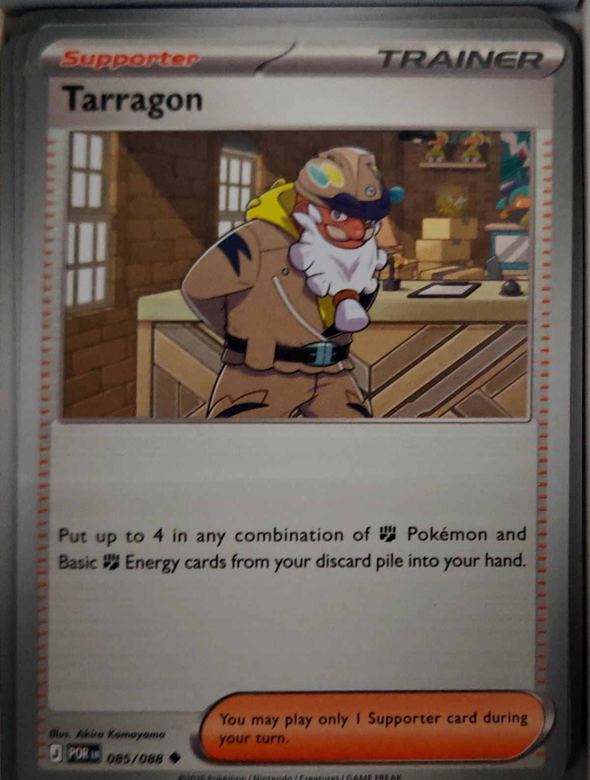 Tarragon - 085/088 - - PERFECT ORDER - Pokemon - Uncommon | AA40-14