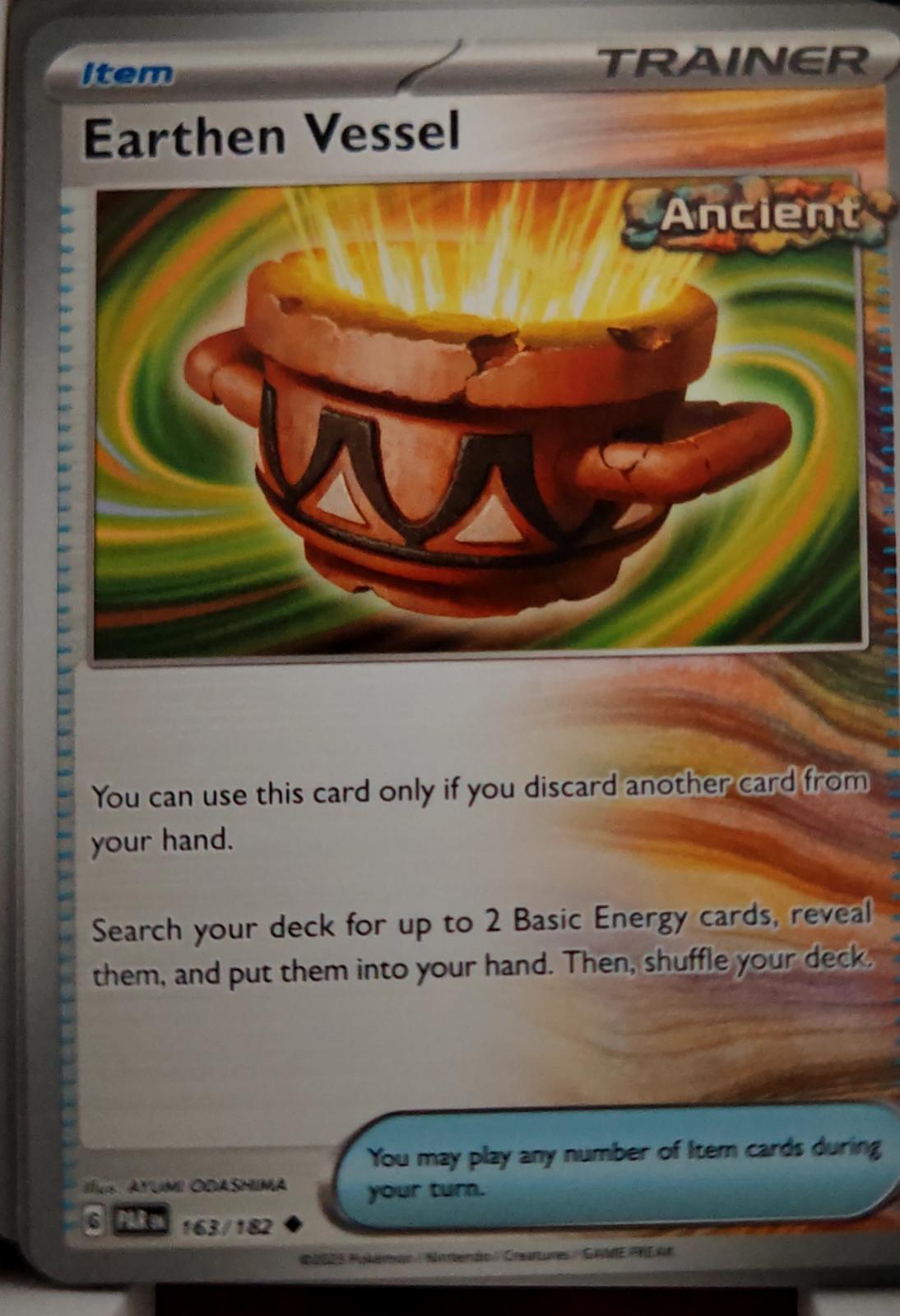 Earthen Vessel - 106/131 - - PRISMATIC EVOLUTIONS - Pokemon - Uncommon | AA41-76
