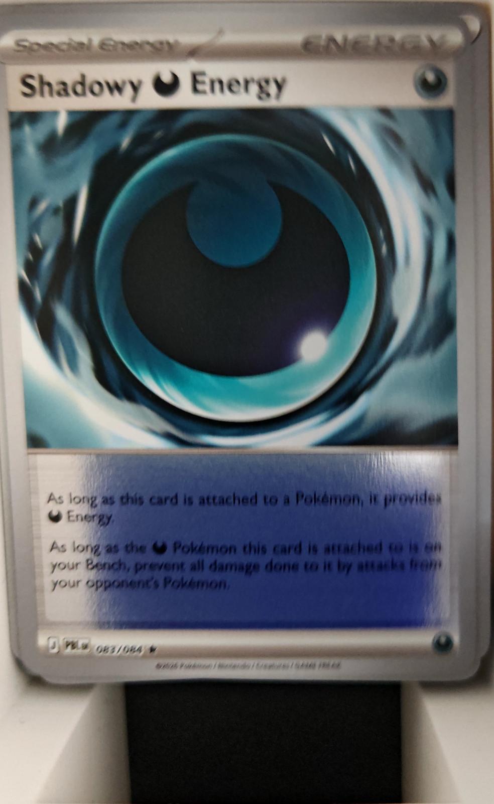 Shadowy Darkness Energy - 083/084 - Reverse Holo - PITCH BLACK - Pokemon - | AA25-66