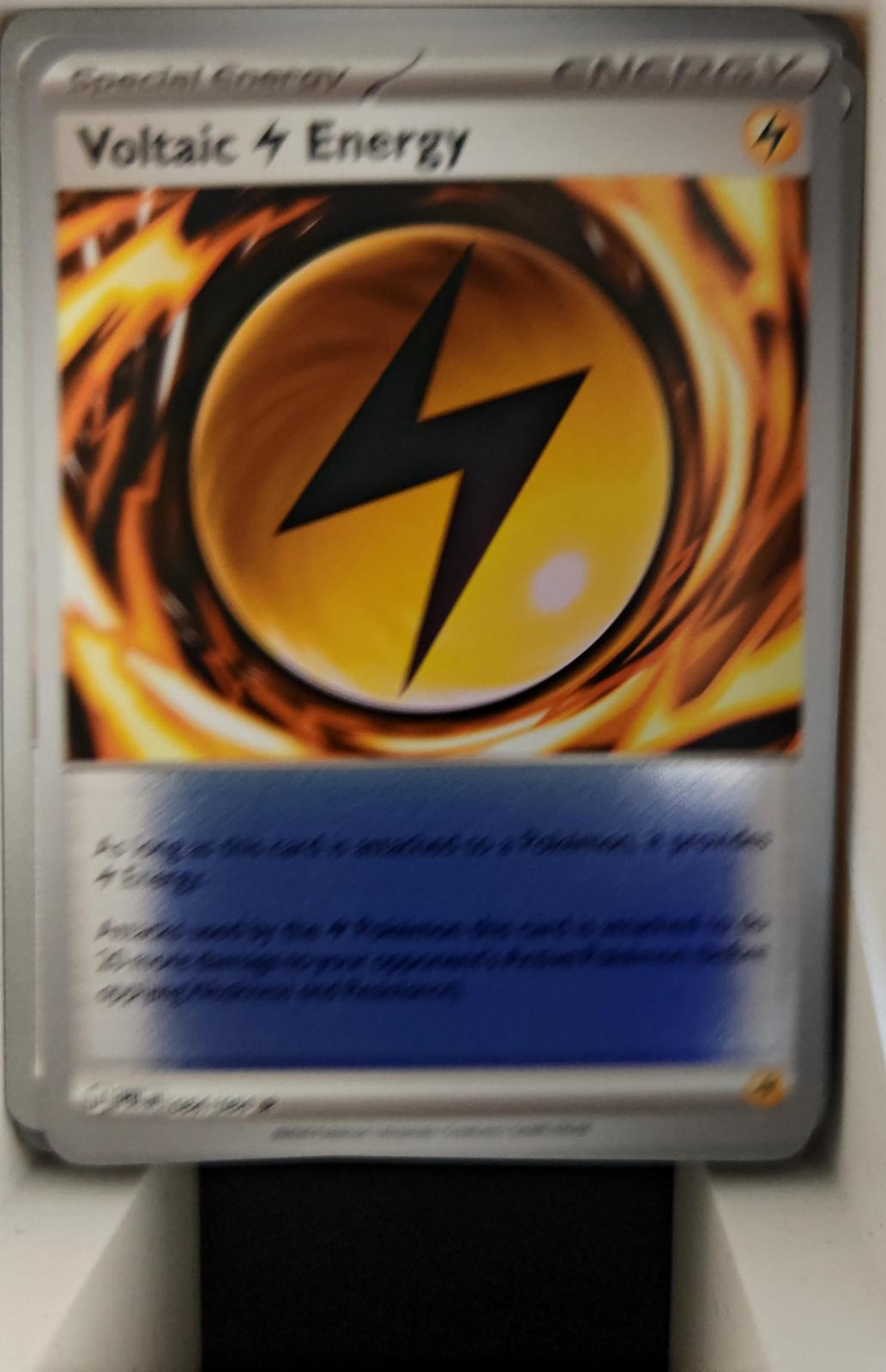 Voltaic Lightning Energy - 084/084 - Reverse Holo - PITCH BLACK - Pokemon - | AA25-65