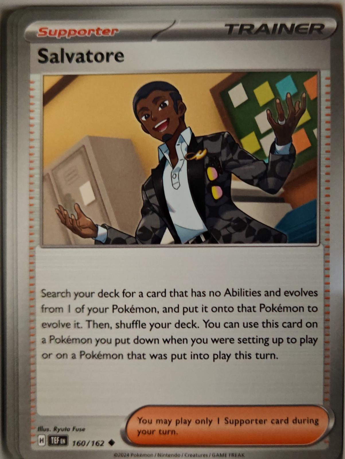 Salvatore - 160/162 - - TEMPORAL FORCES - Pokemon - Uncommon | AA23-26