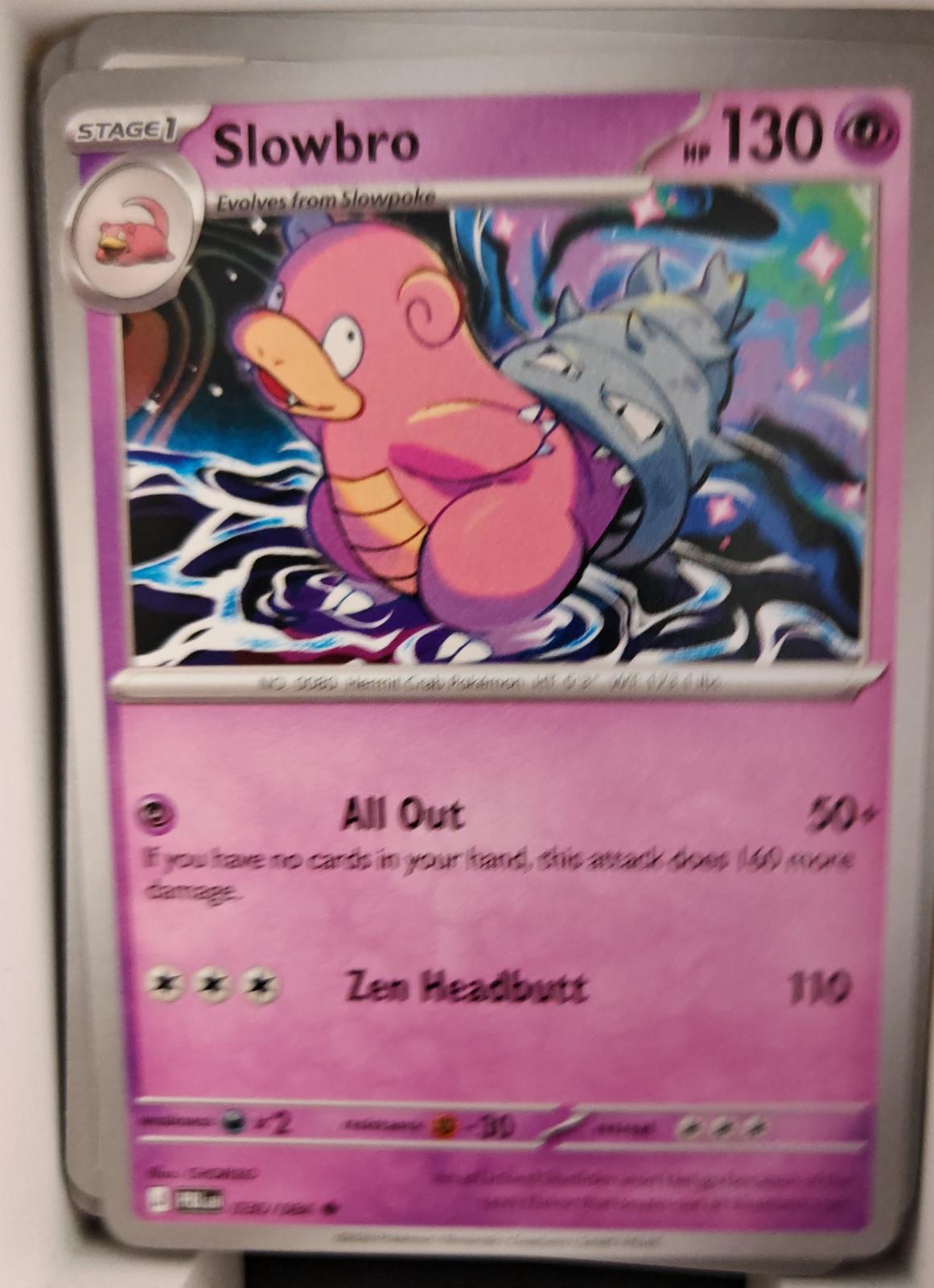 Slowbro - 030/084 - - PITCH BLACK - Pokemon - Uncommon | AA28-61