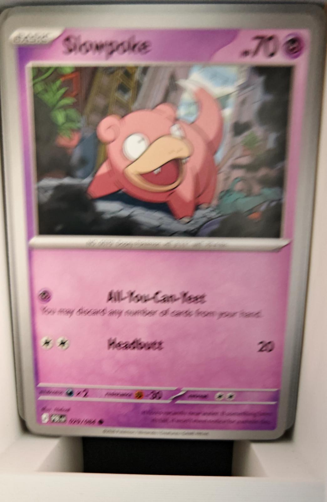Slowpoke - 029/084 - - PITCH BLACK - Pokemon - Common | AA36-87