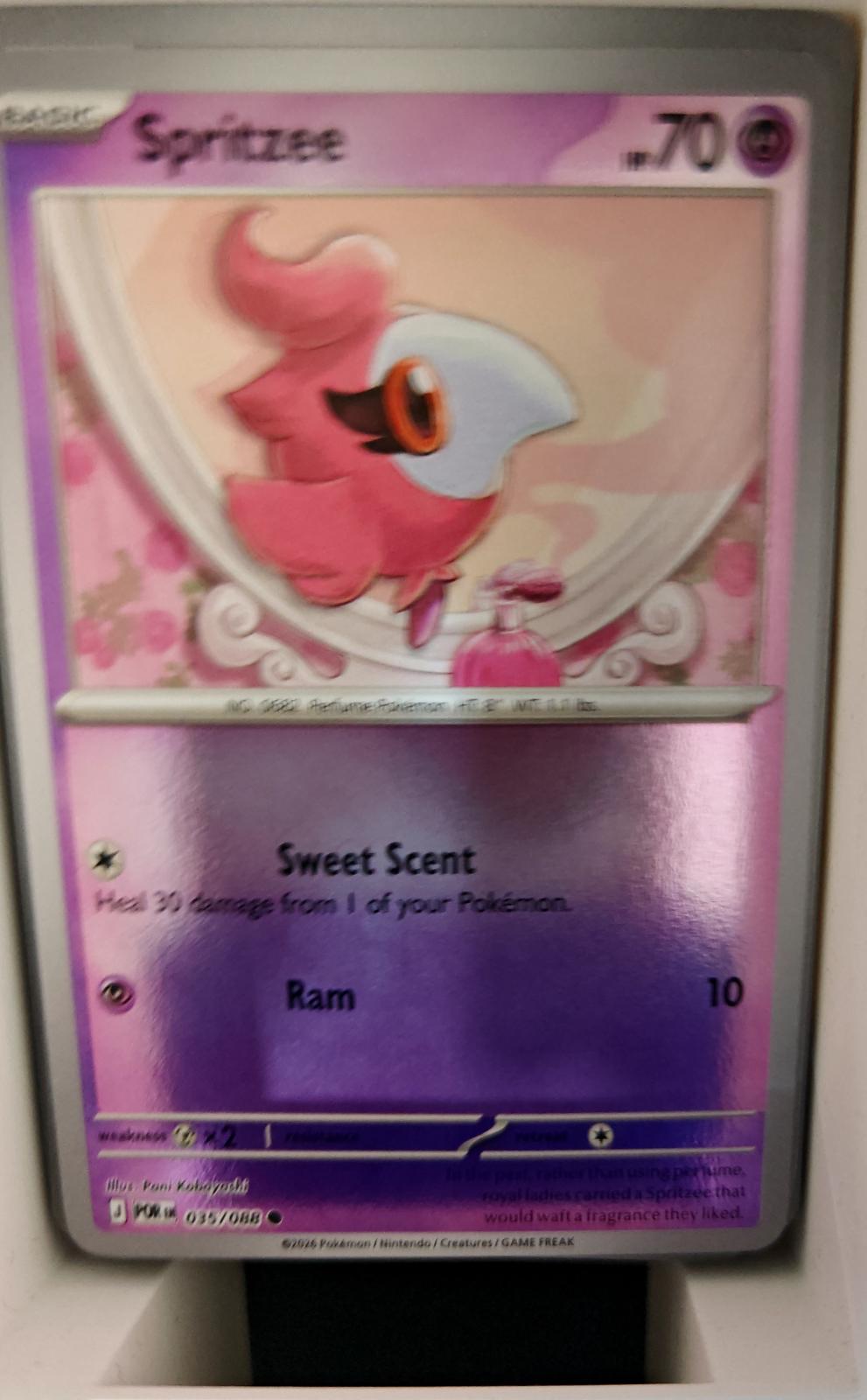 Spritzee - 035/088 - Reverse Holo - PERFECT ORDER - Pokemon - Common | AA18-98