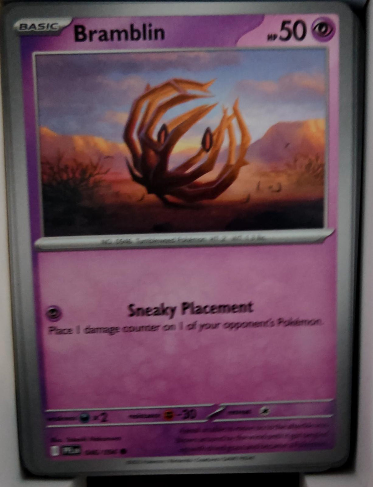 Bramblin - 046/094 - - PHANTASMAL FLAMES - Pokemon - Common | AA45-42