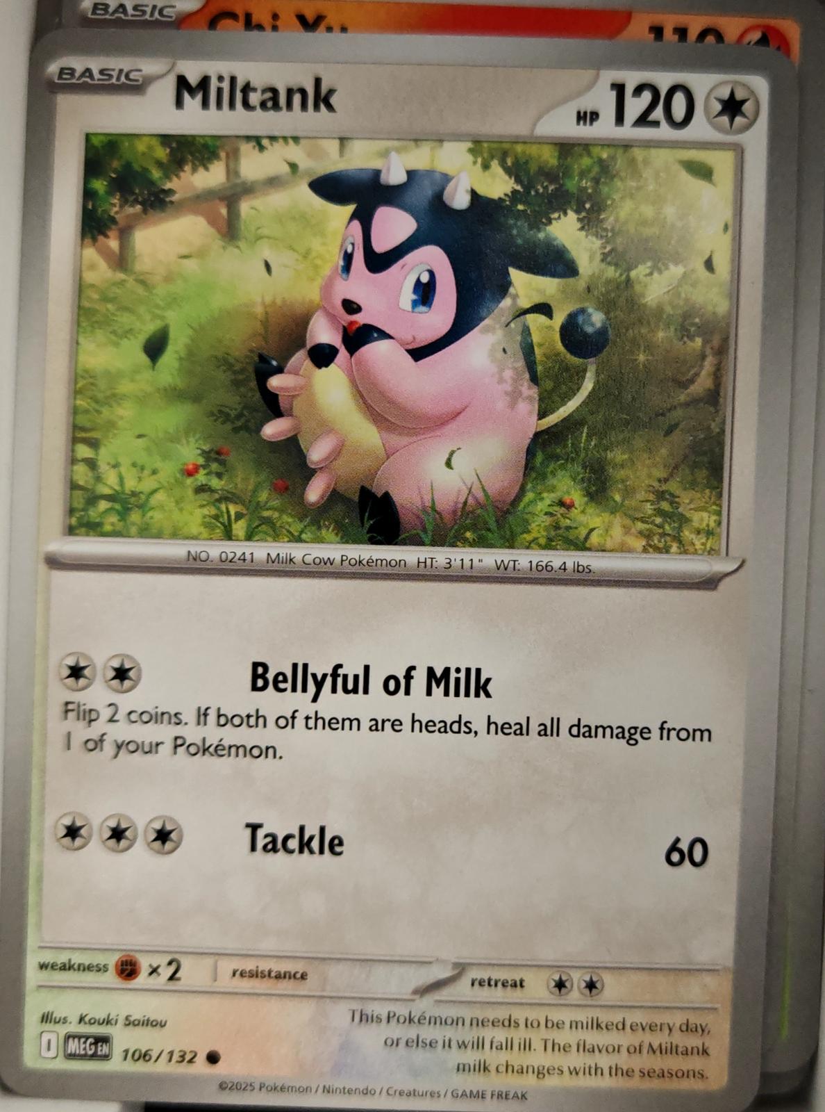 Miltank - 106/132 - - MEGA EVOLUTION - Pokemon - Common | AA08-24
