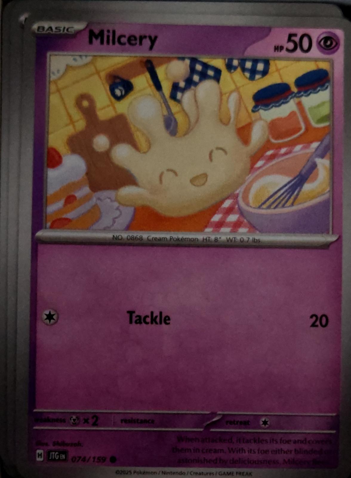 Milcery - 074/159 - - JOURNEY TOGETHER - Pokemon - Common | AA50-27