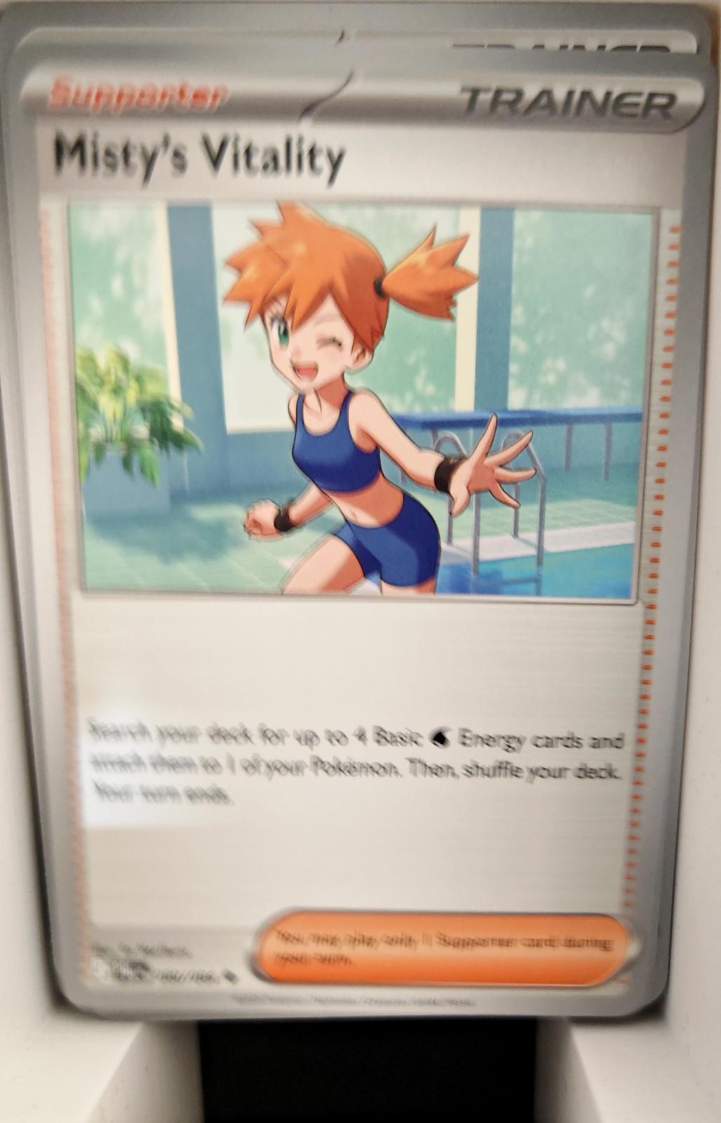 Misty's Vitality - 080/084 - - PITCH BLACK - Pokemon - Uncommon | AA15-91