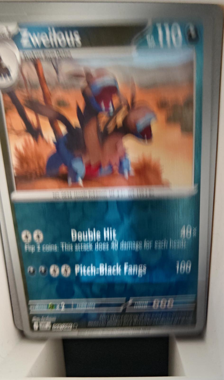 Zweilous - 066/086 - Reverse Holo - WHITE FLARE - Pokemon - Common | AA18-77