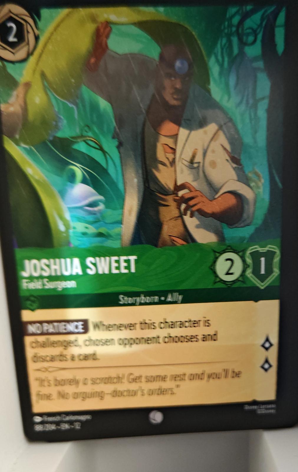 Joshua Sweet - Field Surgeon - 88/204 - - WILDS UNKNOWN - Lorcana - | LAA02-90