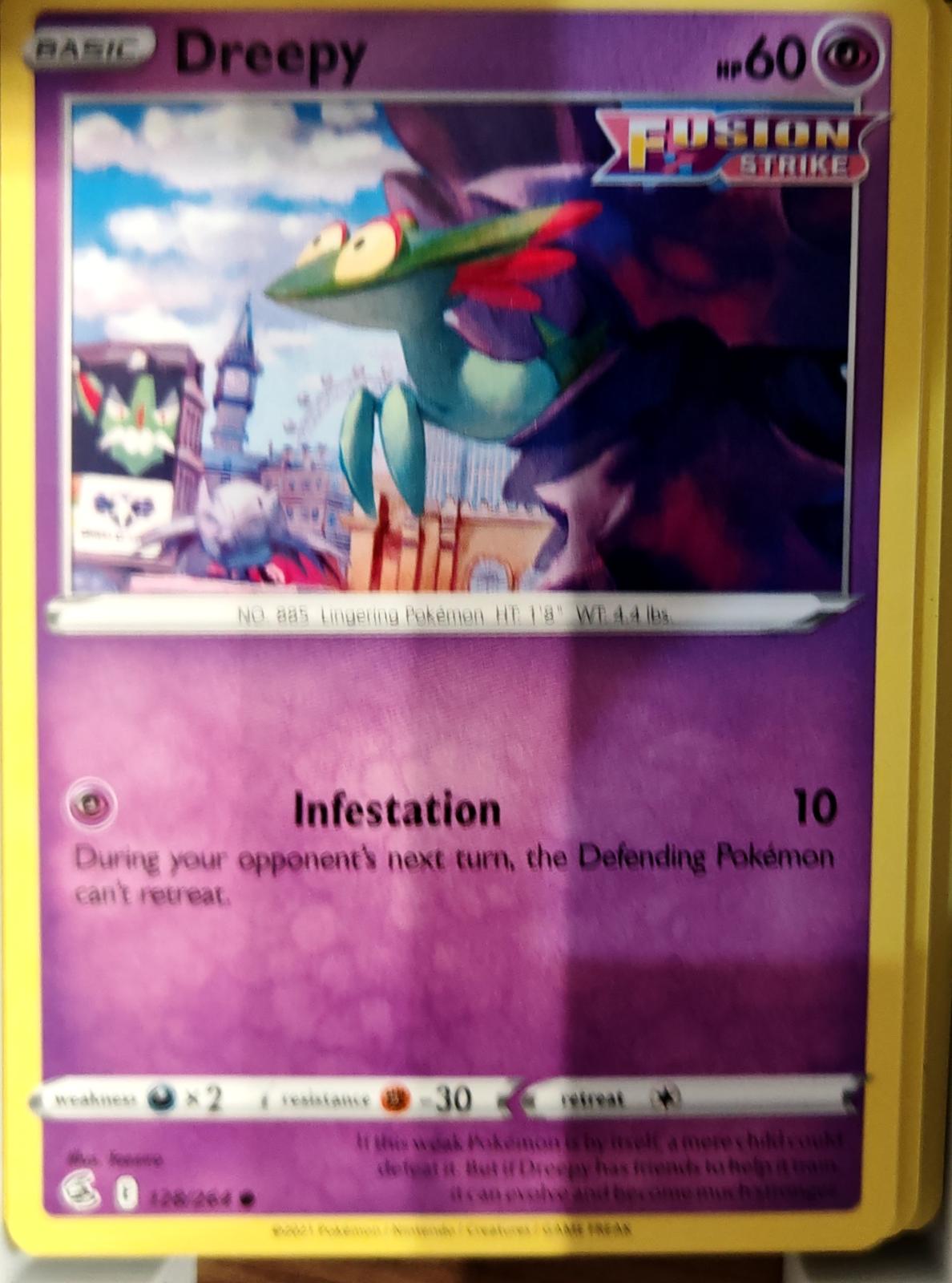 Dreepy - 128/264 - - FUSION STRIKE - Pokemon - Common | AA66-44