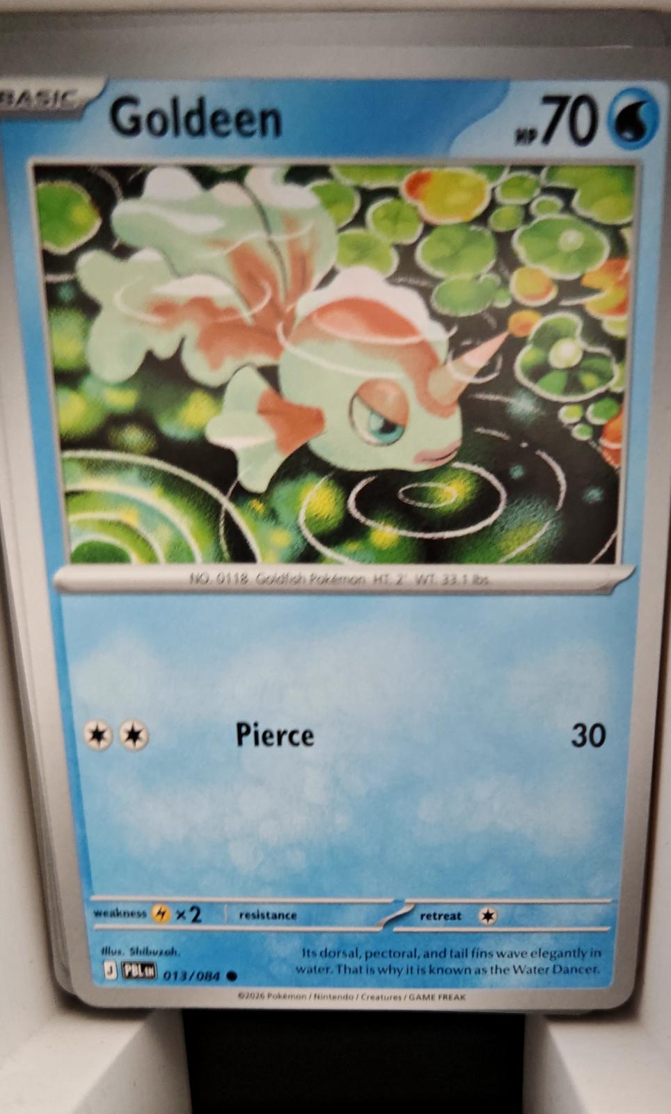 Goldeen - 013/084 - - PITCH BLACK - Pokemon - Common | AA16-69