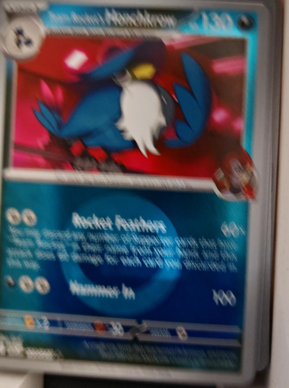 Team Rocket's Honchkrow (Energy Symbol Pattern) - 127/217 - Reverse Holo - ASCENDED HEROES - Pokemon - | AA19-54