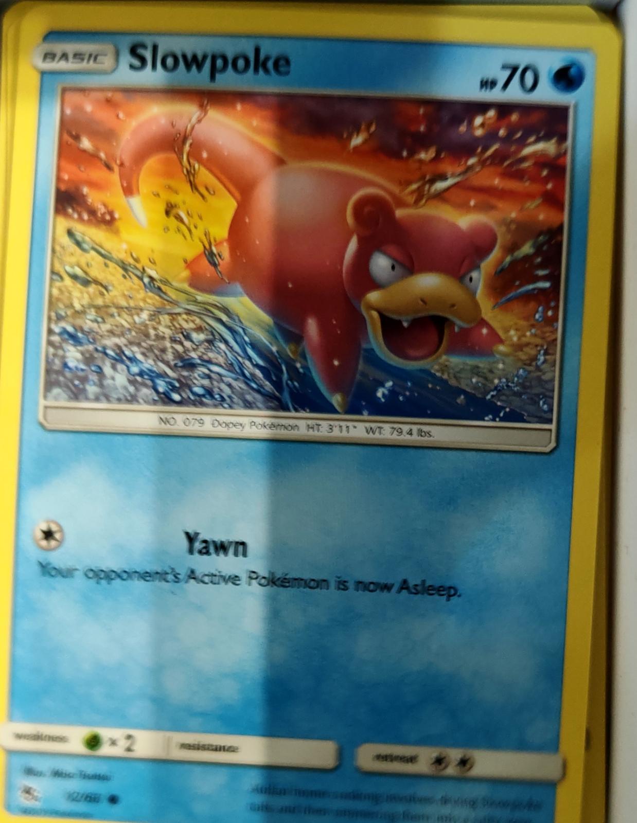 Slowpoke - 12/68 - - HIDDEN FATES - Pokemon - Common | AA69-18
