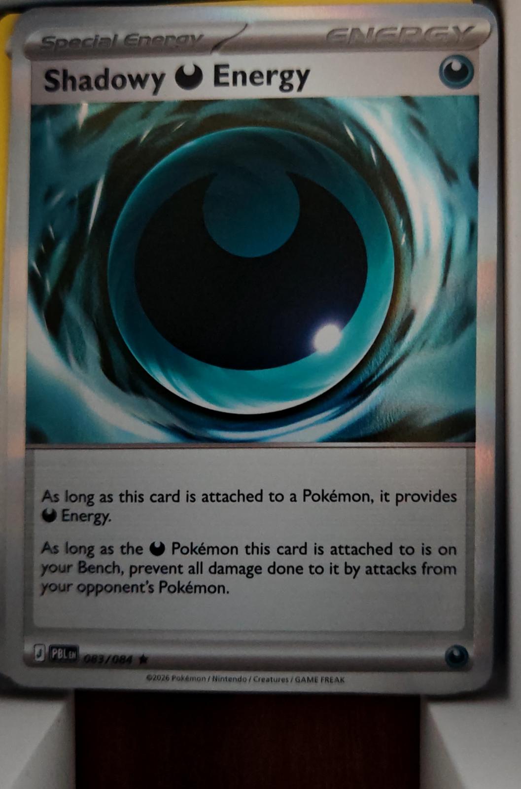 Shadowy Darkness Energy - 083/084 - Holo - PITCH BLACK - Pokemon - | AA59-16