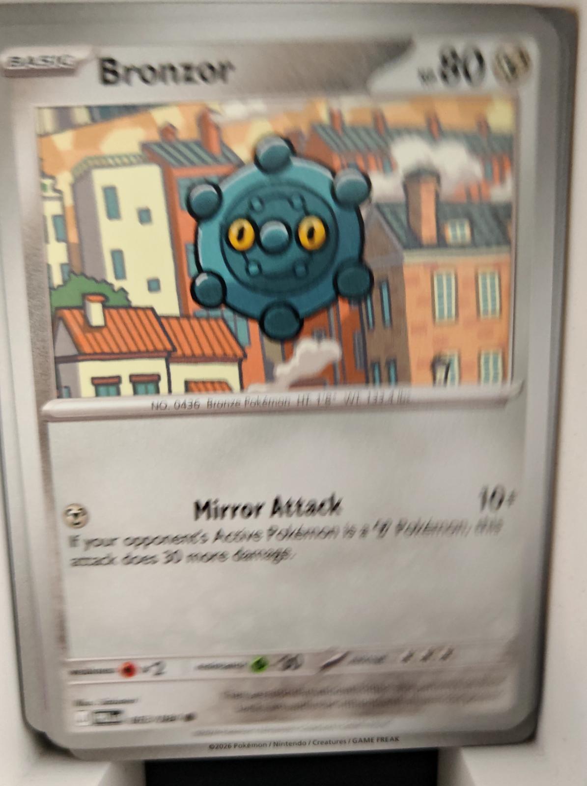 Bronzor - 063/084 - - PITCH BLACK - Pokemon - Common | AA28-73