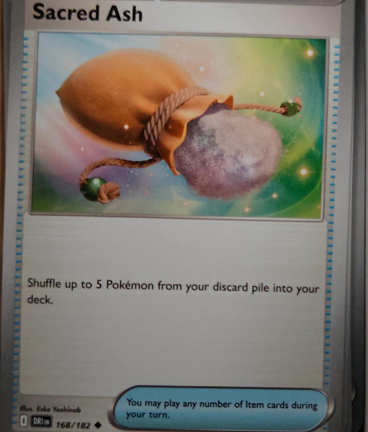 Sacred Ash - 168/182 - - DESTINED RIVALS - Pokemon - Uncommon | AA40-44