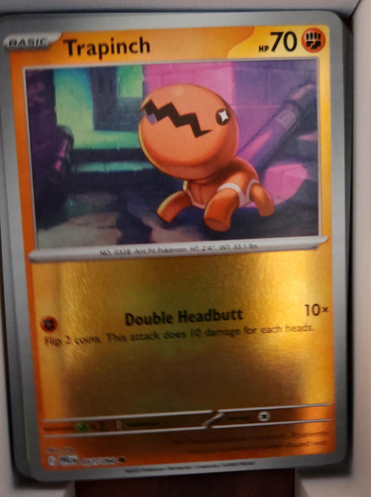 Trapinch - 051/094 - Reverse Holo - PHANTASMAL FLAMES - Pokemon - | AA56-26