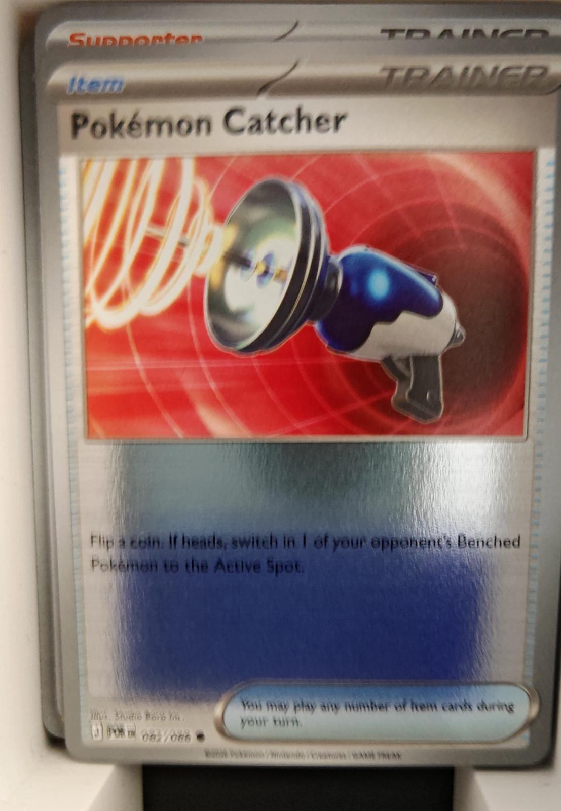 Pokemon Catcher - 082/088 - Reverse Holo - PERFECT ORDER - Pokemon - | AA20-49