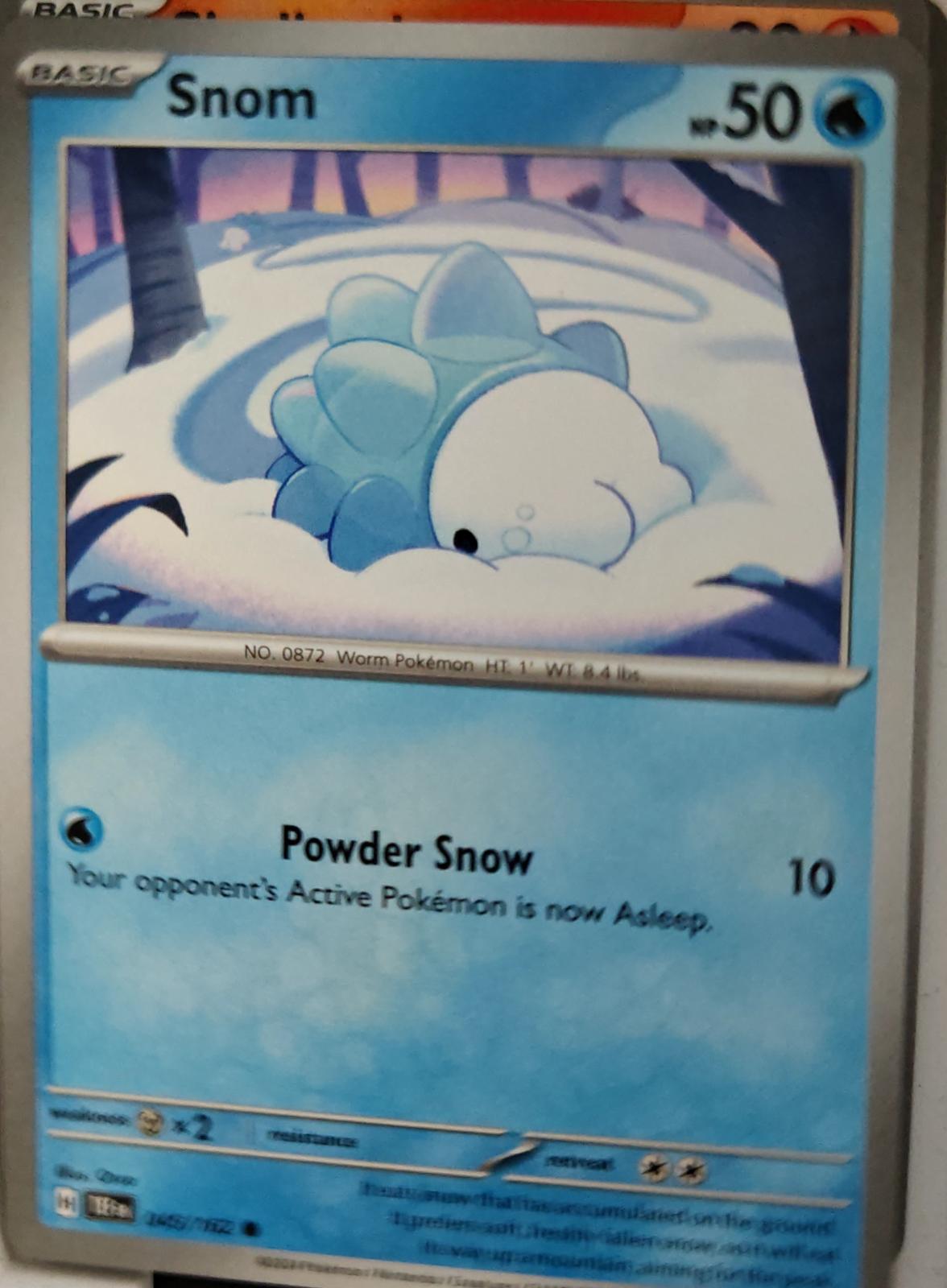 Snom - 045/162 - - TEMPORAL FORCES - Pokemon - Common | AA27-10