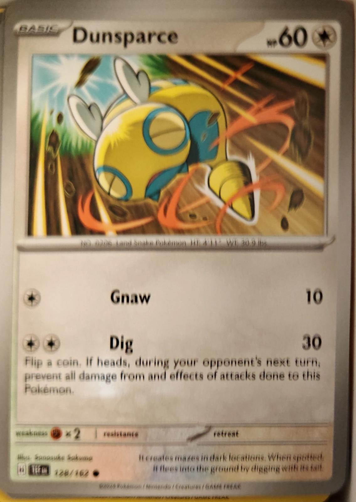 Dunsparce - 079/131 - - PRISMATIC EVOLUTIONS - Pokemon - Common | AA21-88