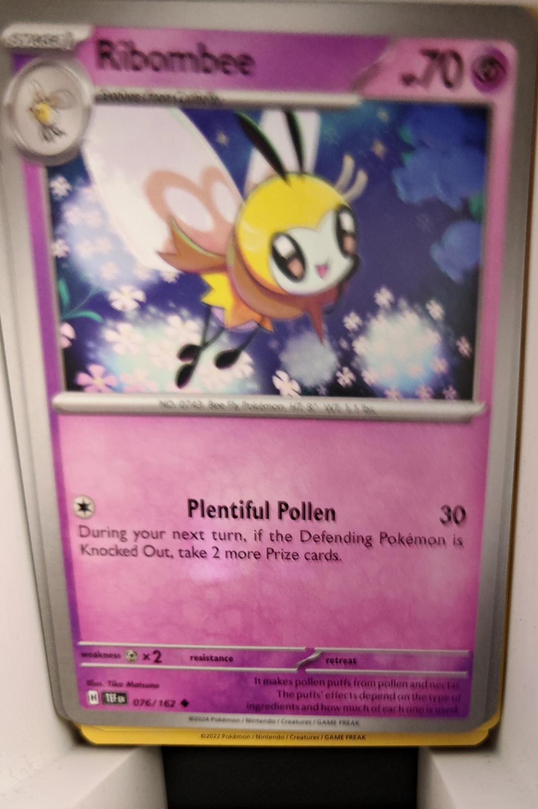 Ribombee - 076/162 - - TEMPORAL FORCES - Pokemon - Uncommon | AA21-66