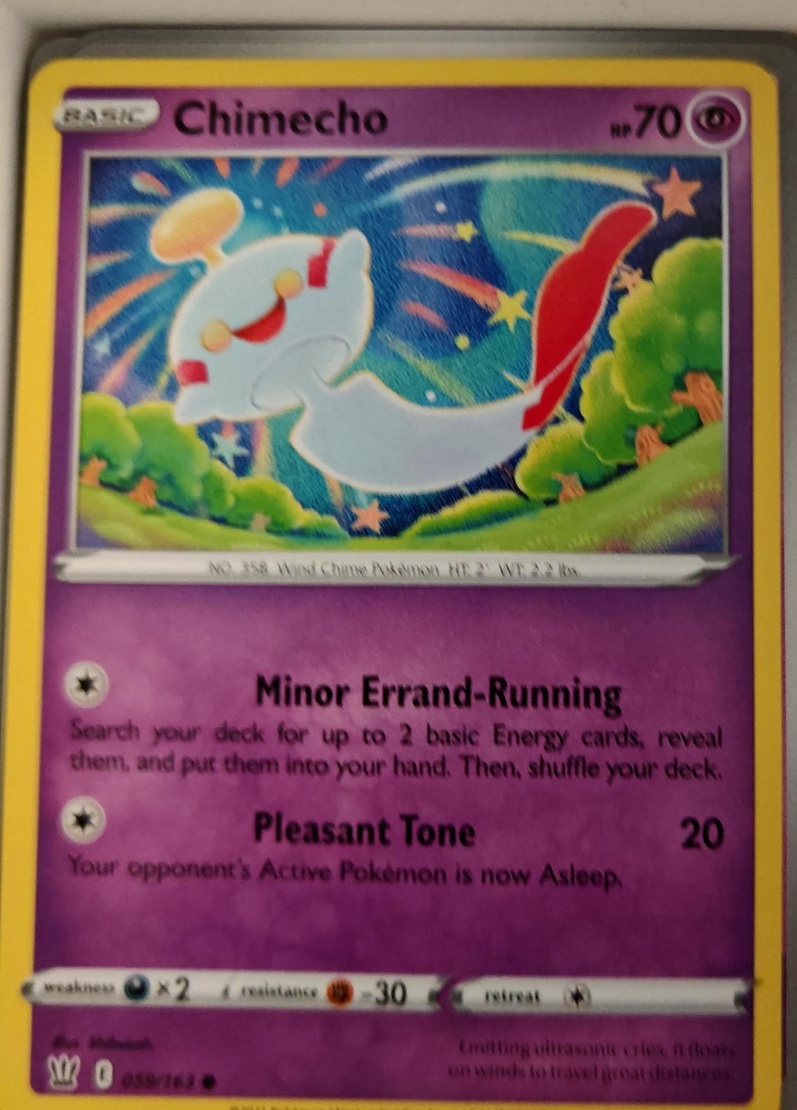 Chimecho - 059/163 - - BATTLE STYLES - Pokemon - Common | AA23-47