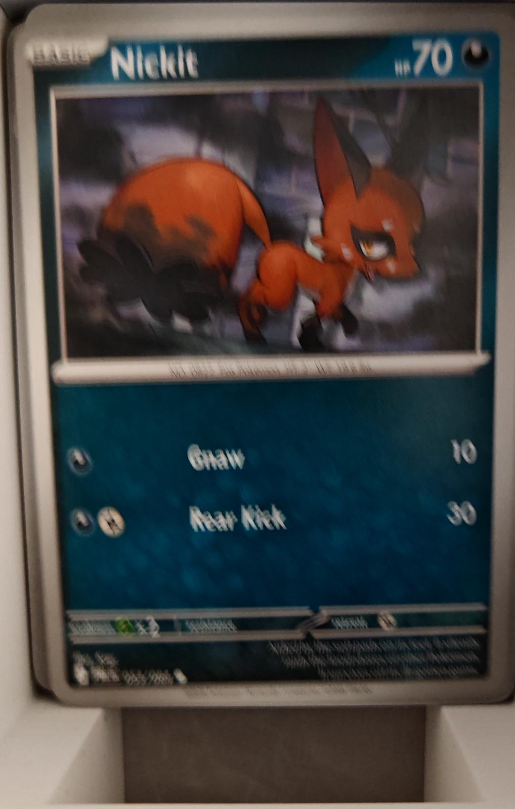 Nickit - 053/084 - - PITCH BLACK - Pokemon - Common | AA38-46