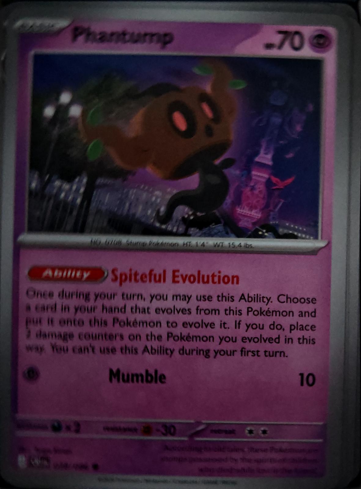 Phantump - 038/086 - - CHAOS RISING - Pokemon - Common | AA65-44