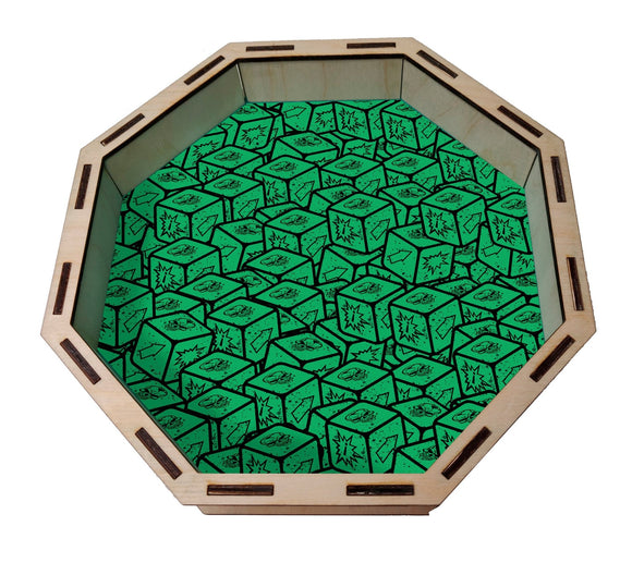 Dice Tray- Bloodbowl Dice Inspired Pattern Board Game Accessories, Tabletop Gaming Gifts, RPG Dnd Dice