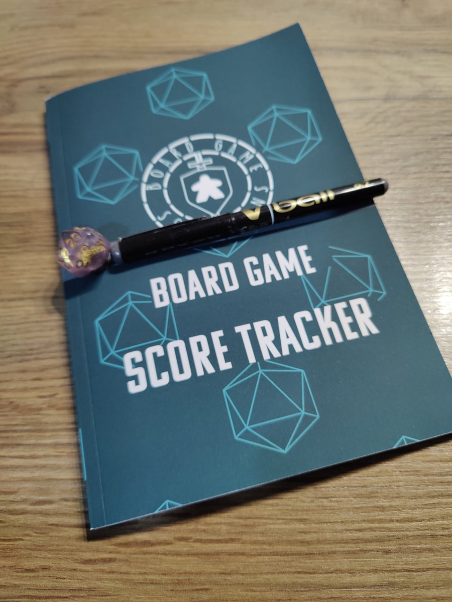 Notebook Board Game Score Tracker BoardGameSolutions
