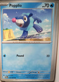 Popplio - 018/084 - - PITCH BLACK - Pokemon - Common | AA32-78