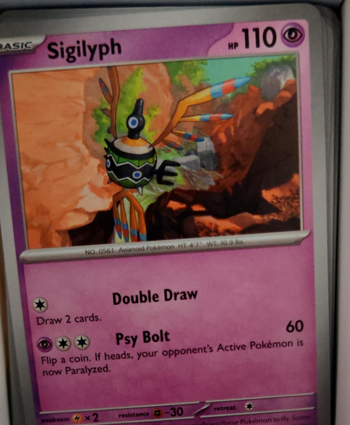Sigilyph - 081/191 - - SURGING SPARKS - Pokemon - Common | AA46-39
