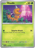 Weedle - 001/086 - Reverse Holo - CHAOS RISING - Pokemon - Common | AA31-47