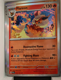 Flareon - 013/131 - Holo - PRISMATIC EVOLUTIONS - Pokemon - Rare | AA30-10