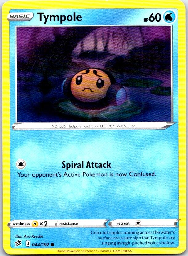 Tympole - 044/192 - - REBEL CLASH - Pokemon - Common | AC16-37